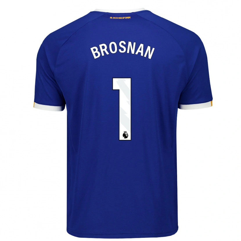 Danxen Uomo Maglia Courtney Brosnan #1 Blu Bianco Giallo Kit Gara Home 2026/27 Maglietta
