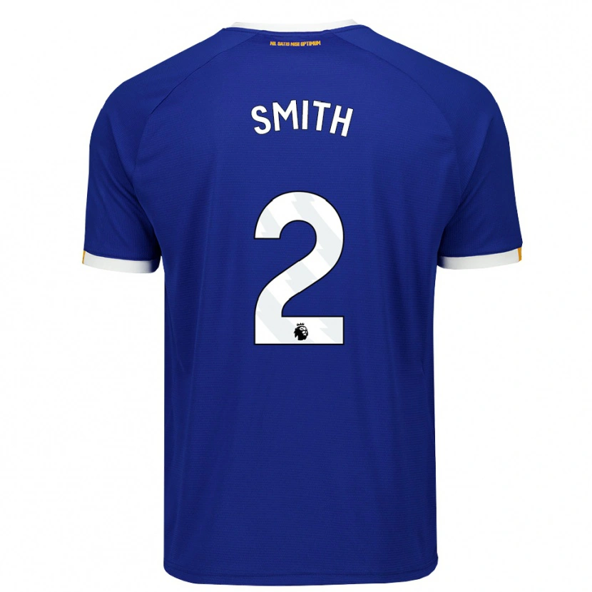 Danxen Uomo Maglia Odin Samuels-Smith #2 Blu Bianco Giallo Kit Gara Home 2026/27 Maglietta