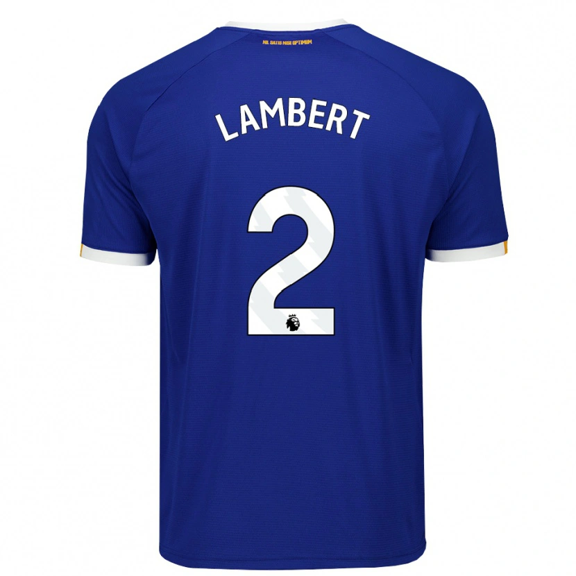 Danxen Uomo Maglia Rocco Lambert #2 Blu Bianco Giallo Kit Gara Home 2026/27 Maglietta