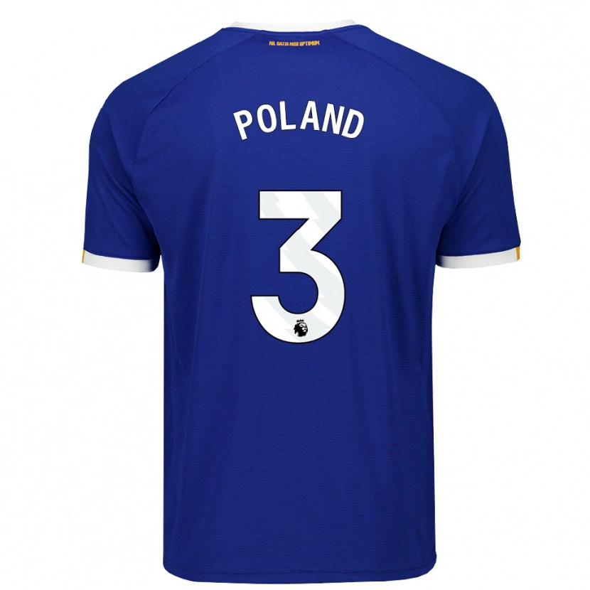 Danxen Uomo Maglia Louis Poland #3 Blu Bianco Giallo Kit Gara Home 2026/27 Maglietta