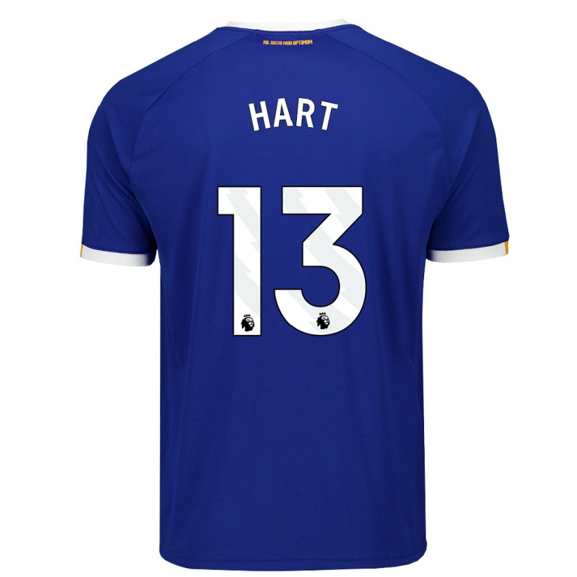 Danxen Uomo Maglia Libby Hart #13 Blu Bianco Giallo Kit Gara Home 2026/27 Maglietta