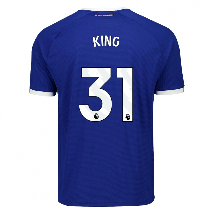 Danxen Uomo Maglia Tom King #31 Blu Bianco Giallo Kit Gara Home 2026/27 Maglietta