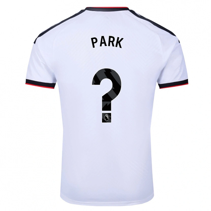Danxen Uomo Maglia Damon Park #0 Bianco Nero Rosso Kit Gara Home 2026/27 Maglietta