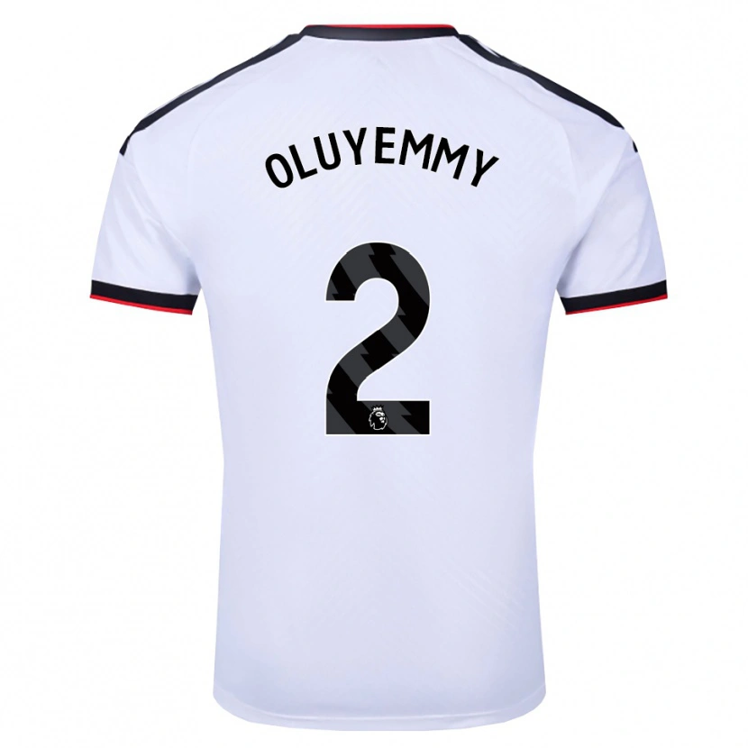 Danxen Uomo Maglia Benjamin Oluyemmy #2 Bianco Nero Rosso Kit Gara Home 2026/27 Maglietta