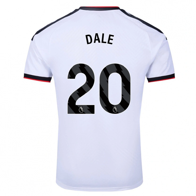 Danxen Uomo Maglia Olivia Dale #20 Bianco Nero Rosso Kit Gara Home 2026/27 Maglietta