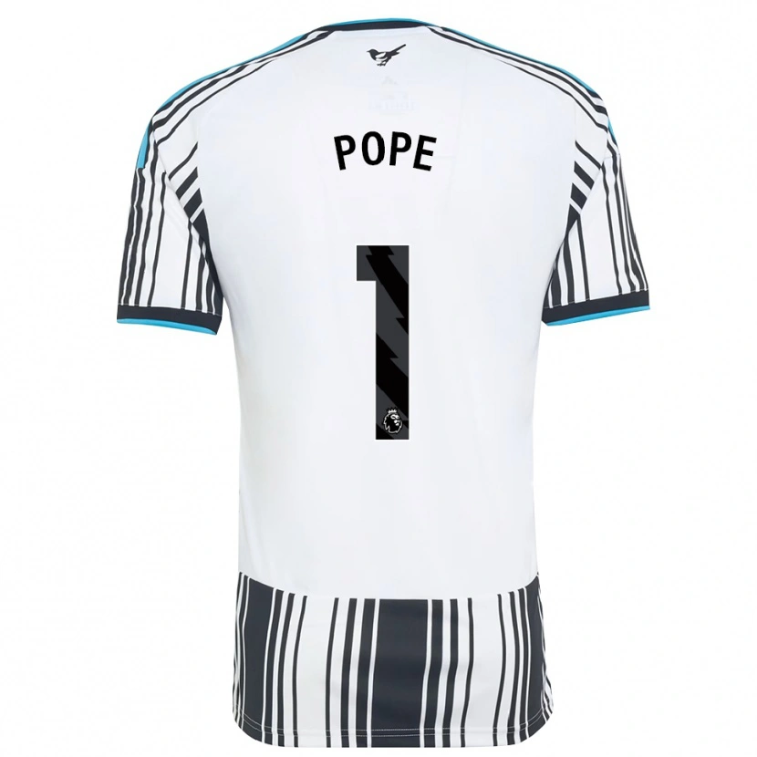 Danxen Uomo Maglia Nick Pope #1 Azzurro Nero Bianco Kit Gara Home 2026/27 Maglietta