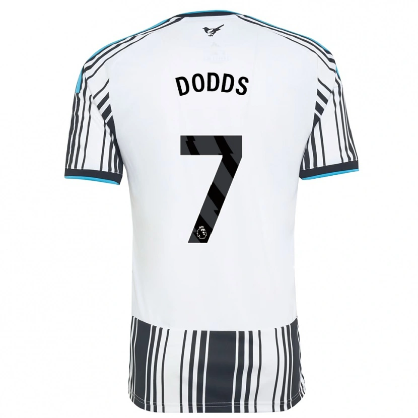 Danxen Uomo Maglia Tyler Dodds #7 Azzurro Nero Bianco Kit Gara Home 2026/27 Maglietta