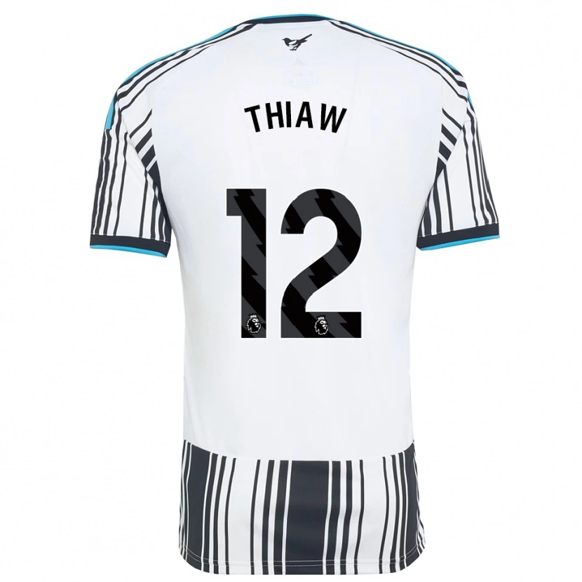 Danxen Uomo Maglia Malick Thiaw #12 Azzurro Nero Bianco Kit Gara Home 2026/27 Maglietta