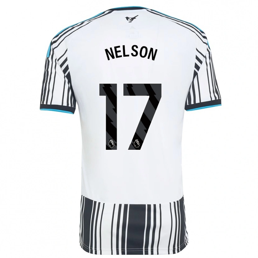 Danxen Uomo Maglia Erin Nelson #17 Azzurro Nero Bianco Kit Gara Home 2026/27 Maglietta