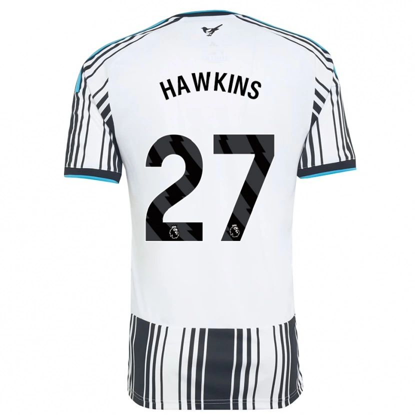 Danxen Uomo Maglia Hannah Hawkins #27 Azzurro Nero Bianco Kit Gara Home 2026/27 Maglietta