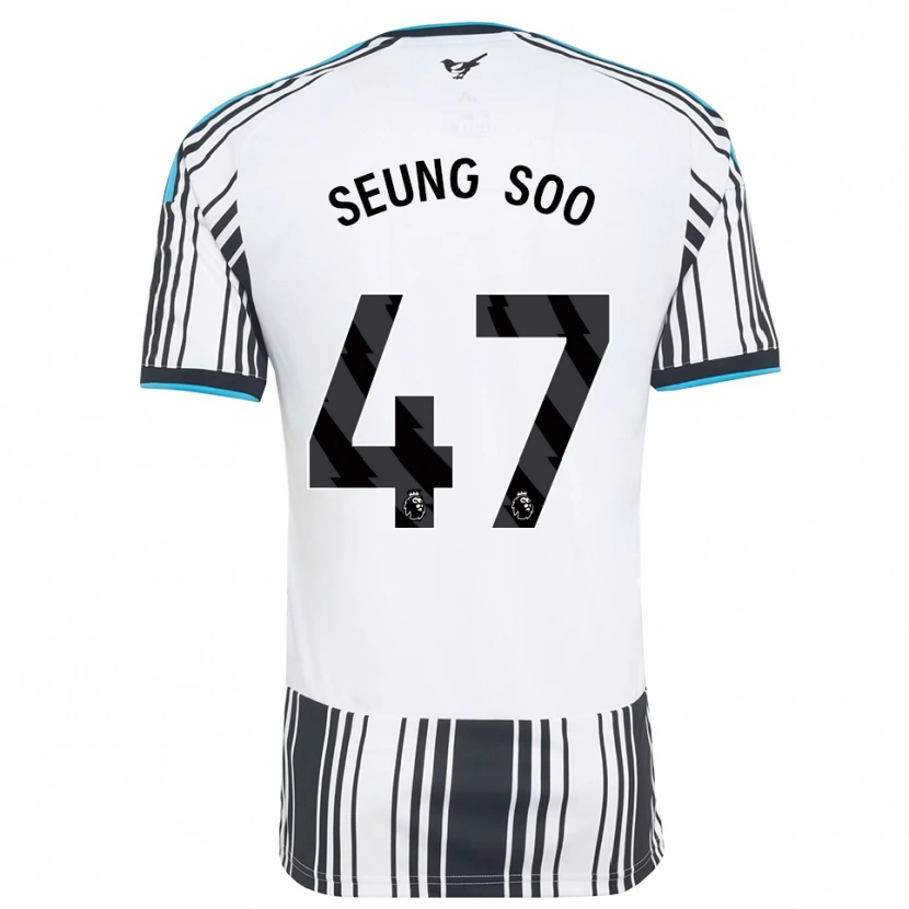Danxen Uomo Maglia Seung-Soo Park #47 Azzurro Nero Bianco Kit Gara Home 2026/27 Maglietta