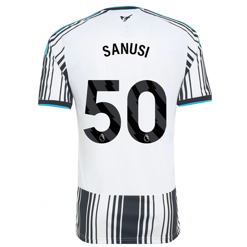 Danxen Uomo Maglia Trevan Sanusi #50 Azzurro Nero Bianco Kit Gara Home 2026/27 Maglietta