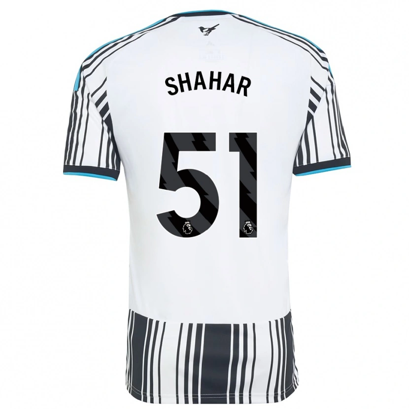 Danxen Uomo Maglia Leo Shahar #51 Azzurro Nero Bianco Kit Gara Home 2026/27 Maglietta