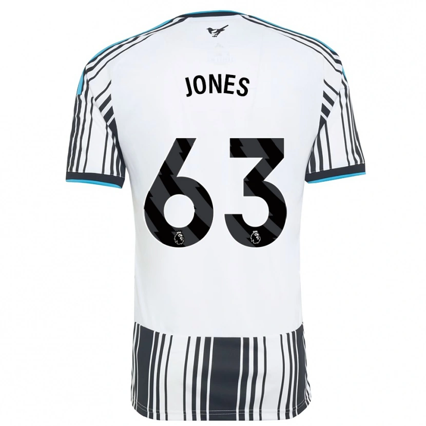 Danxen Uomo Maglia Tyler Jones #63 Azzurro Nero Bianco Kit Gara Home 2026/27 Maglietta