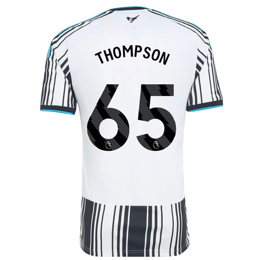 Danxen Uomo Maglia Ciaran Thompson #65 Azzurro Nero Bianco Kit Gara Home 2026/27 Maglietta