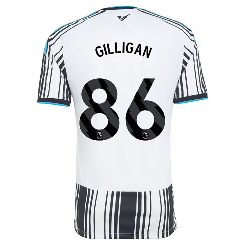 Danxen Uomo Maglia Luke Gilligan #86 Azzurro Nero Bianco Kit Gara Home 2026/27 Maglietta