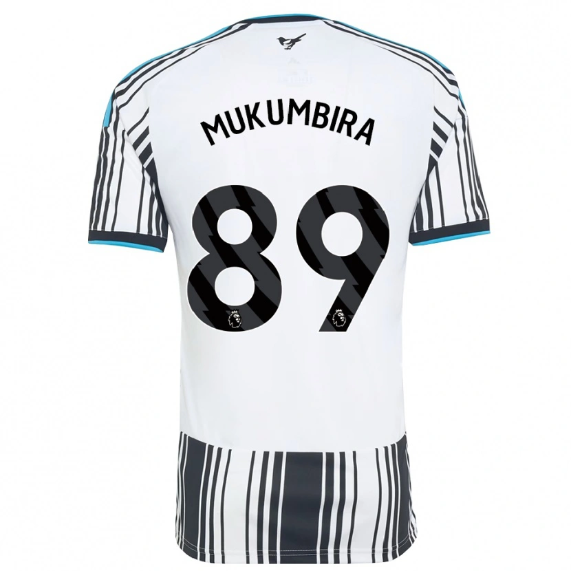Danxen Uomo Maglia Leon Mukumbira #89 Azzurro Nero Bianco Kit Gara Home 2026/27 Maglietta