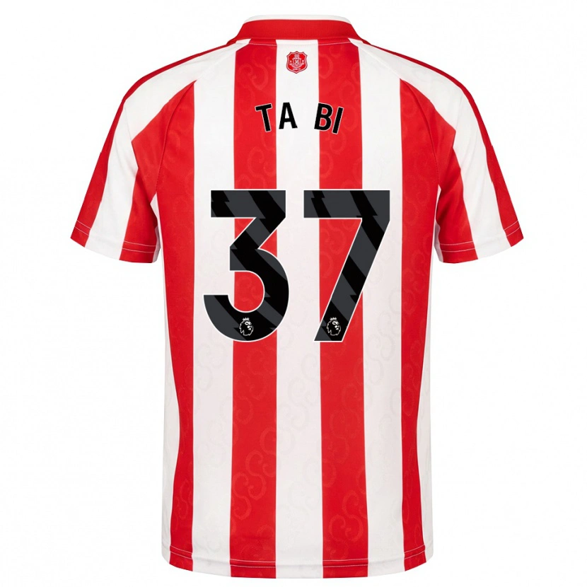 Danxen Uomo Maglia Jocelin Ta Bi #37 Rosso Bianco Nero Kit Gara Home 2026/27 Maglietta