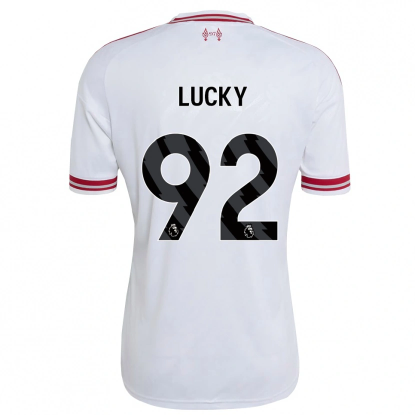 Danxen Uomo Maglia Wellity Lucky #92 Rosso Bianco Kit Gara Away 2026/27 Maglietta
