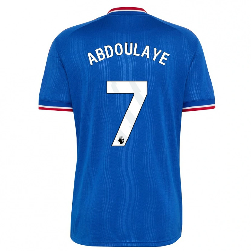 Danxen Uomo Maglia Douka Nkoto #7 Blu Bianco Rosso Kit Gara Away 2026/27 Maglietta