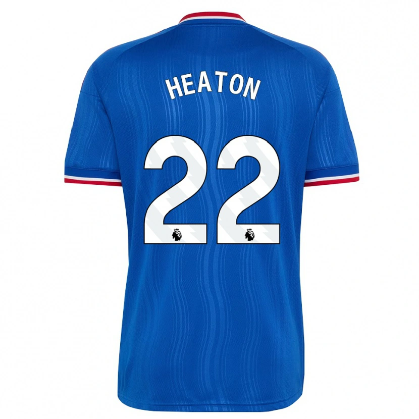 Danxen Uomo Maglia Tom Heaton #22 Blu Bianco Rosso Kit Gara Away 2026/27 Maglietta