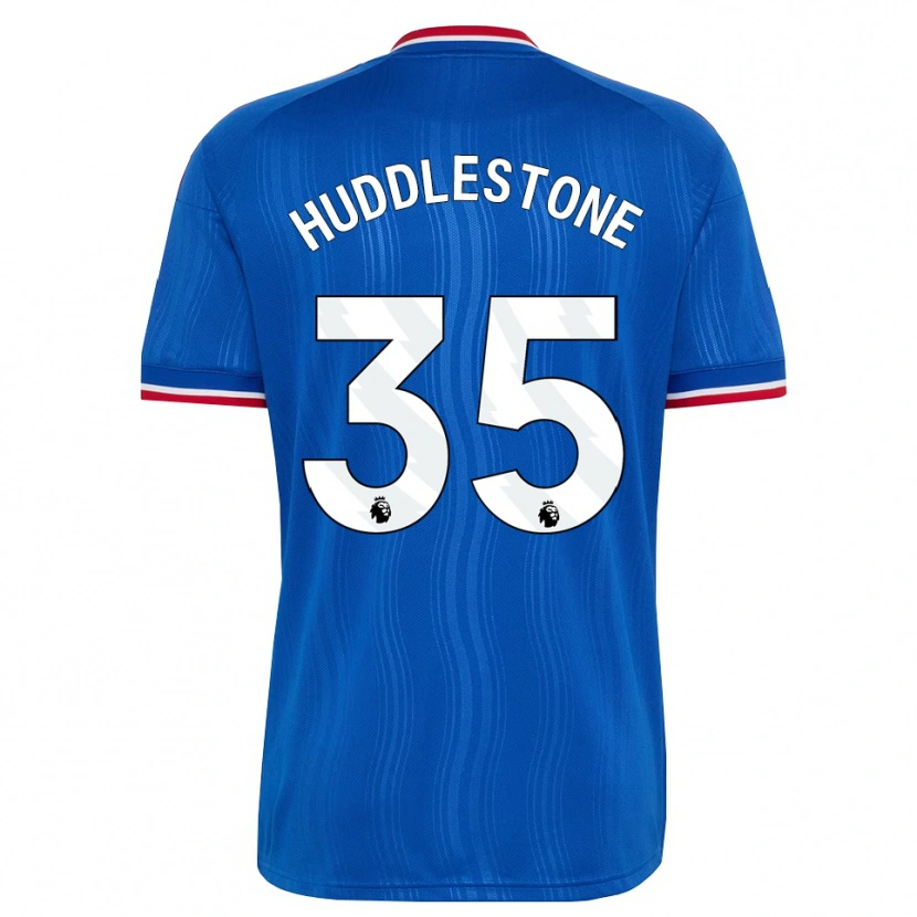 Danxen Uomo Maglia Tom Huddlestone #35 Blu Bianco Rosso Kit Gara Away 2026/27 Maglietta