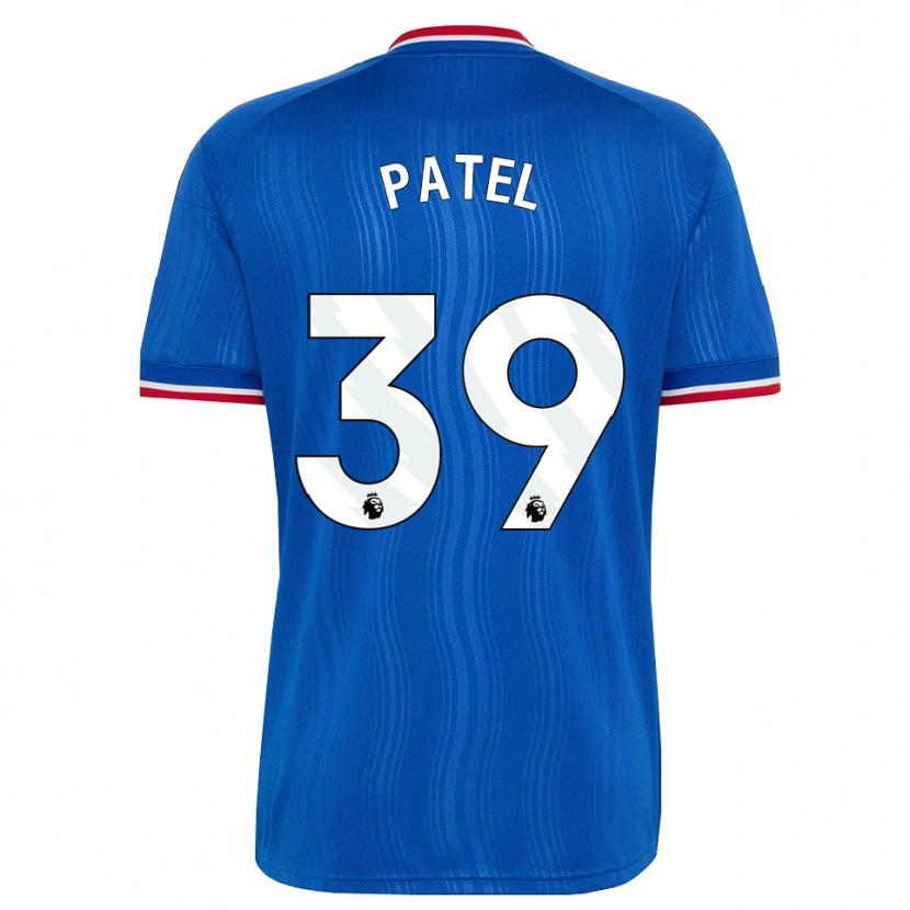 Danxen Uomo Maglia Safia Middleton-Patel #39 Blu Bianco Rosso Kit Gara Away 2026/27 Maglietta