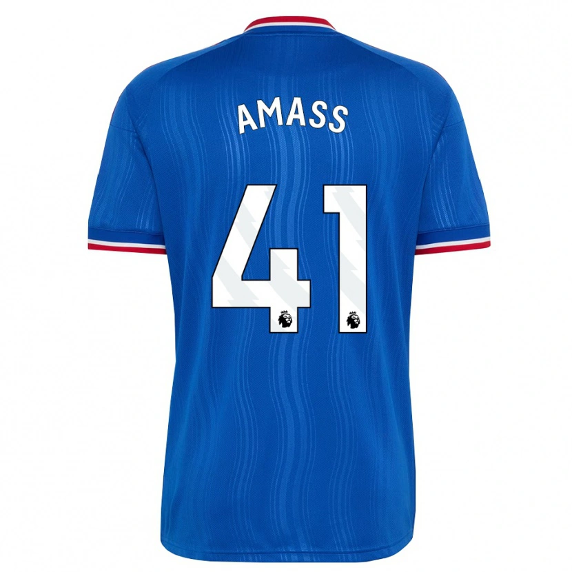 Danxen Uomo Maglia Harry Amass #41 Blu Bianco Rosso Kit Gara Away 2026/27 Maglietta