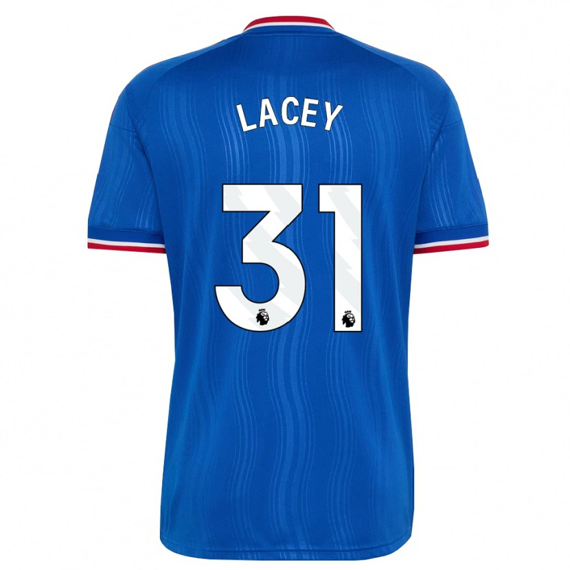 Danxen Uomo Maglia Shea Lacey #31 Blu Bianco Rosso Kit Gara Away 2026/27 Maglietta