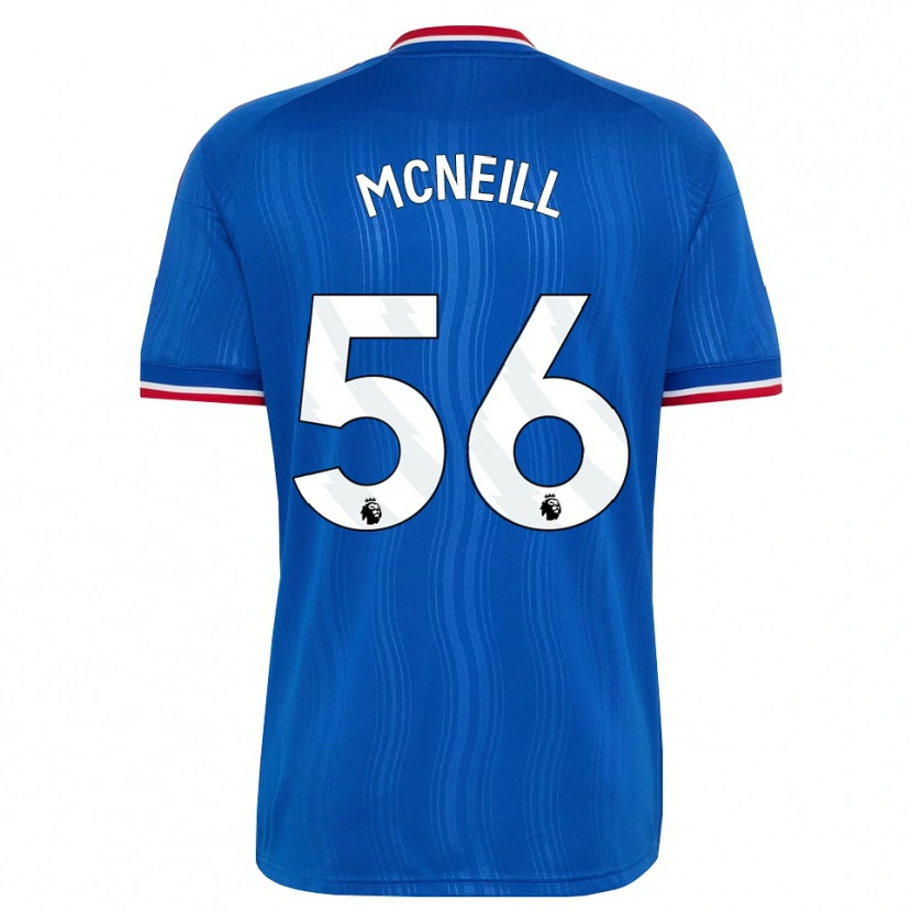 Danxen Uomo Maglia Charlie Mcneill #56 Blu Bianco Rosso Kit Gara Away 2026/27 Maglietta
