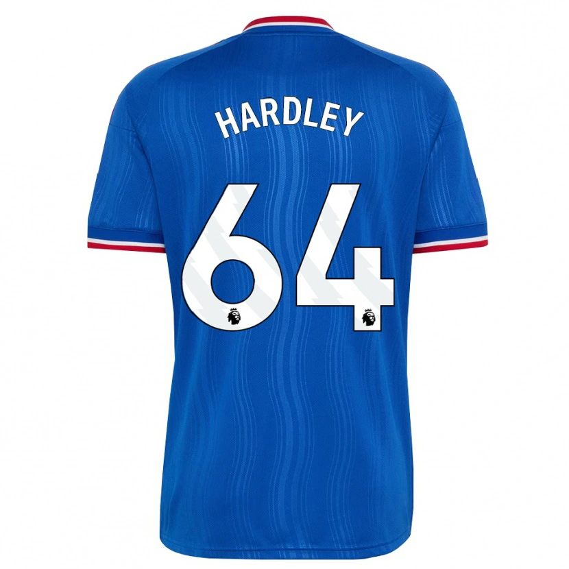 Danxen Uomo Maglia Bjorn Hardley #64 Blu Bianco Rosso Kit Gara Away 2026/27 Maglietta