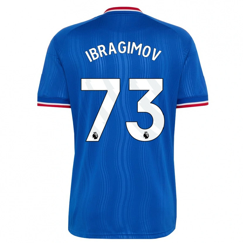 Danxen Uomo Maglia Amir Ibragimov #73 Blu Bianco Rosso Kit Gara Away 2026/27 Maglietta