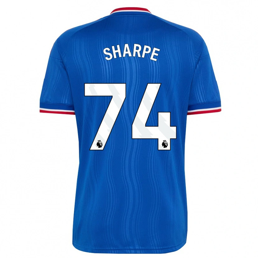 Danxen Uomo Maglia Malachi Sharpe #74 Blu Bianco Rosso Kit Gara Away 2026/27 Maglietta