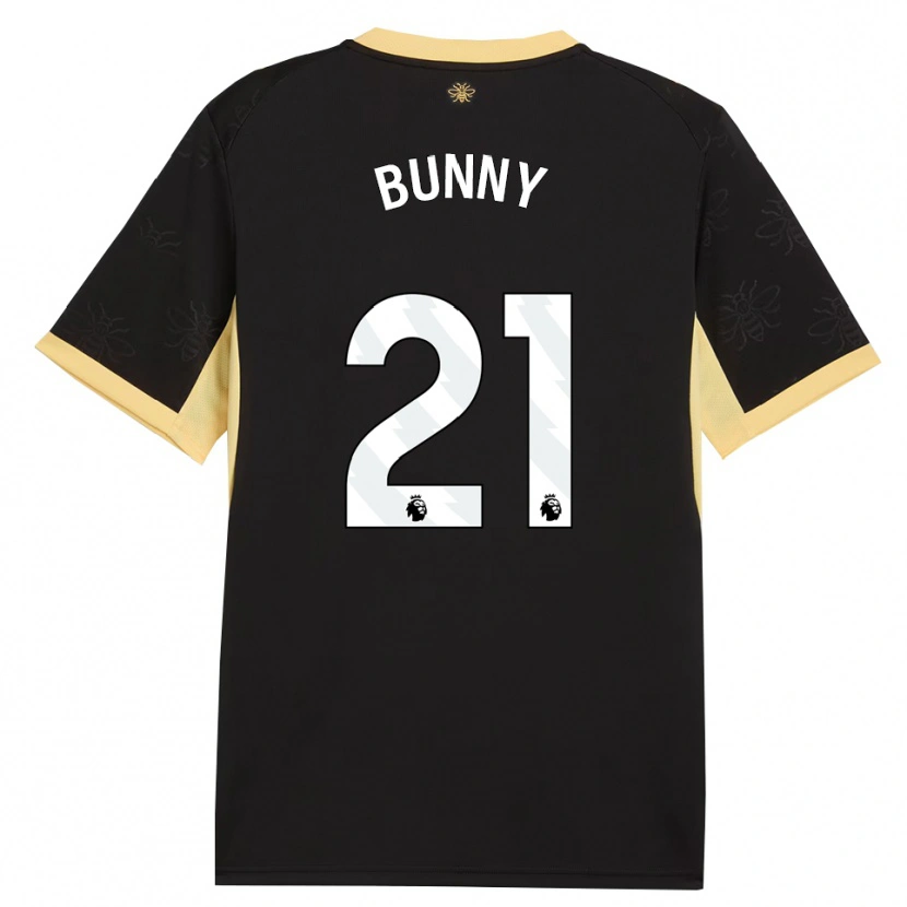 Danxen Uomo Maglia Khadija Shaw #21 Giallo Nero Kit Gara Away 2026/27 Maglietta