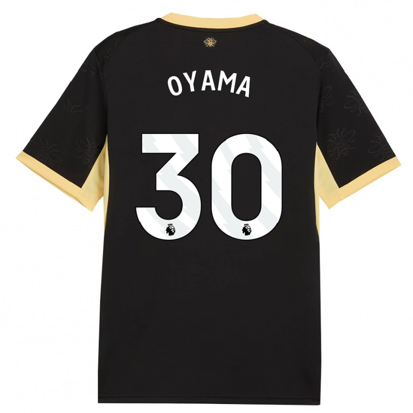 Danxen Uomo Maglia Aemu Oyama #30 Giallo Nero Kit Gara Away 2026/27 Maglietta