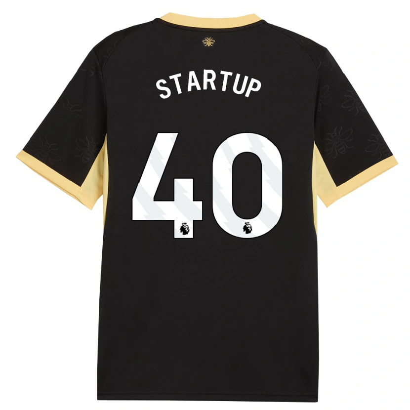 Danxen Uomo Maglia Katie Startup #40 Giallo Nero Kit Gara Away 2026/27 Maglietta