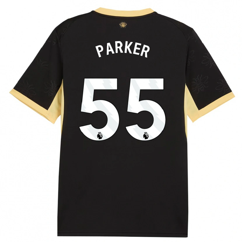 Danxen Uomo Maglia Harrison Parker #55 Giallo Nero Kit Gara Away 2026/27 Maglietta