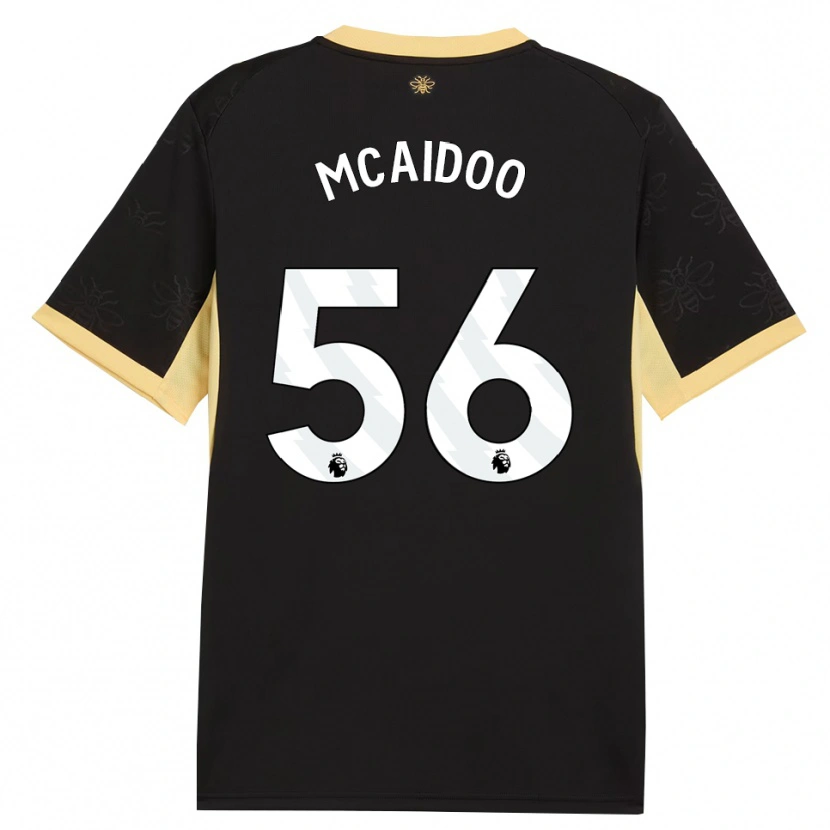 Danxen Uomo Maglia Ryan Mcaidoo #56 Giallo Nero Kit Gara Away 2026/27 Maglietta