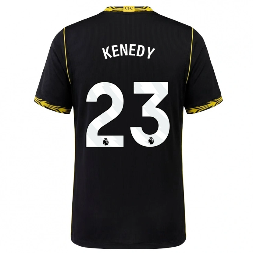 Danxen Uomo Maglia Robert Kenedy #23 Giallo Nero Kit Gara Away 2026/27 Maglietta