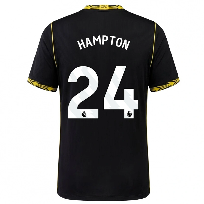 Danxen Uomo Maglia Hannah Hampton #24 Giallo Nero Kit Gara Away 2026/27 Maglietta
