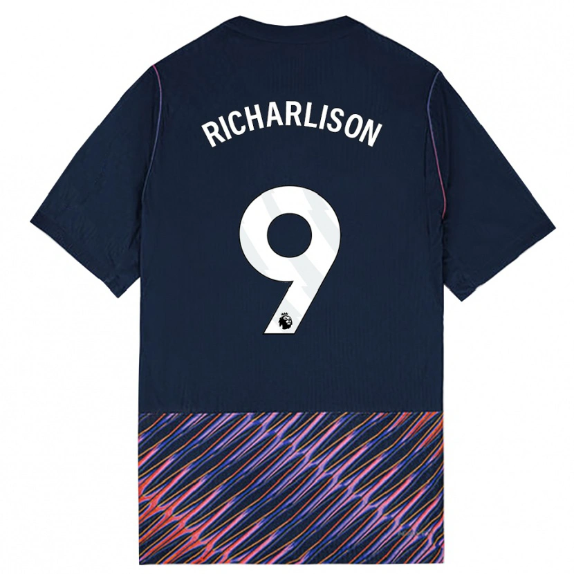 Danxen Uomo Maglia Richarlison De Andrade #9 Blu Reale Bianco Kit Gara Away 2026/27 Maglietta