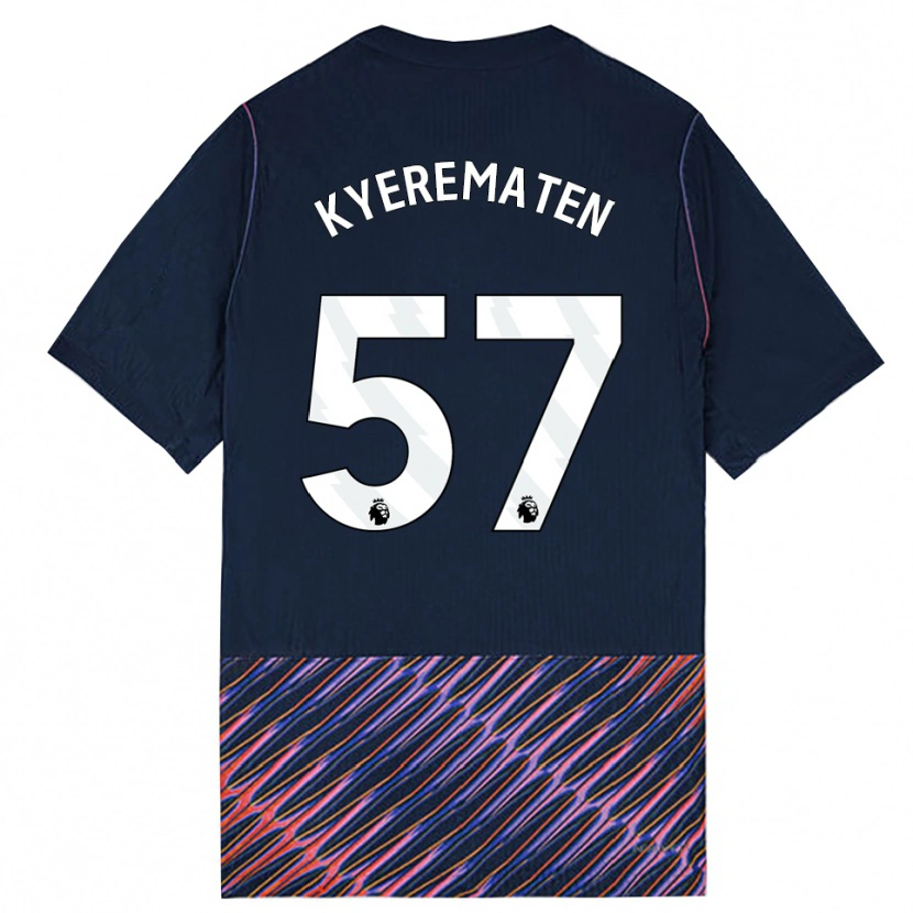 Danxen Uomo Maglia Rio Kyerematen #57 Blu Reale Bianco Kit Gara Away 2026/27 Maglietta