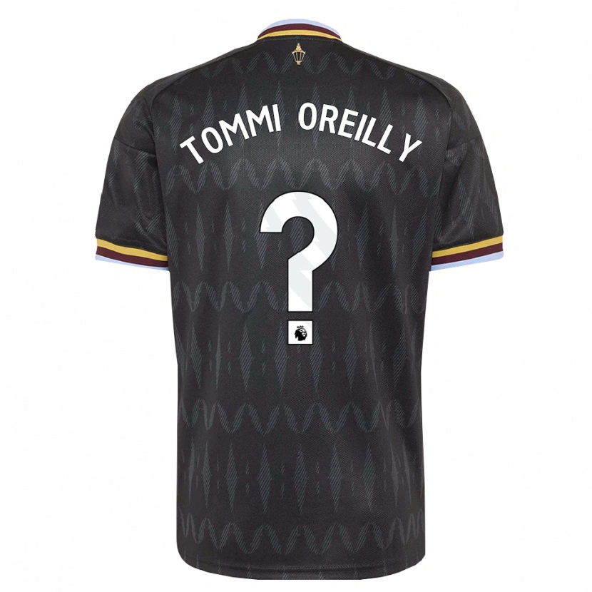 Danxen Uomo Maglia Tommi Oreilly #0 Blu Fiordaliso Nero Giallo Kit Gara Away 2026/27 Maglietta