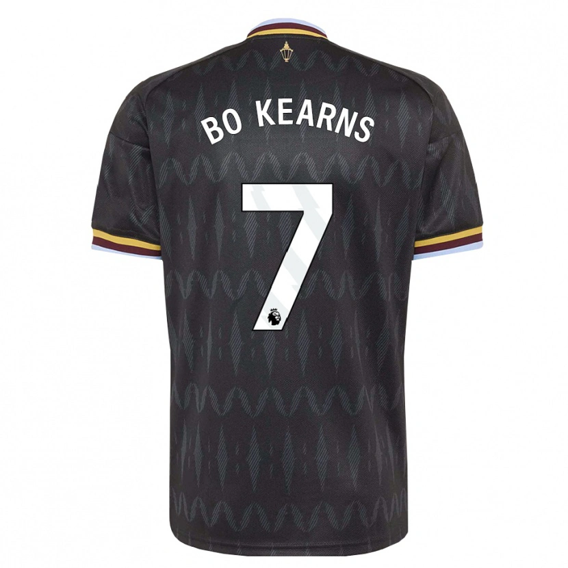 Danxen Uomo Maglia Missy Bo Kearns #7 Blu Fiordaliso Nero Giallo Kit Gara Away 2026/27 Maglietta