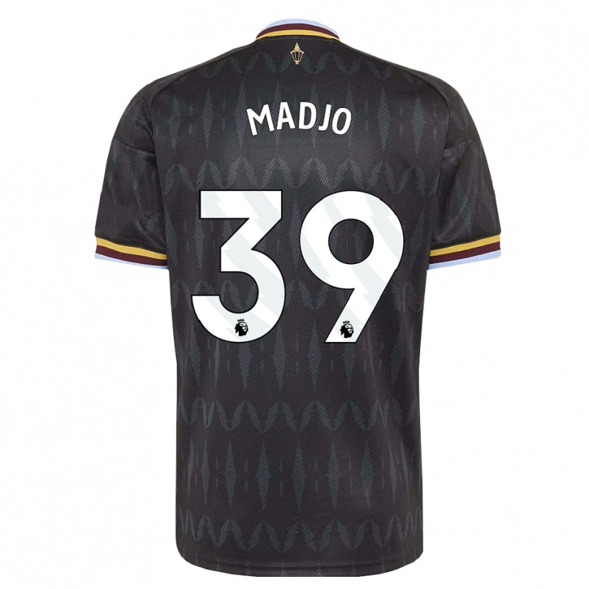 Danxen Uomo Maglia Brian Madjo #39 Blu Fiordaliso Nero Giallo Kit Gara Away 2026/27 Maglietta