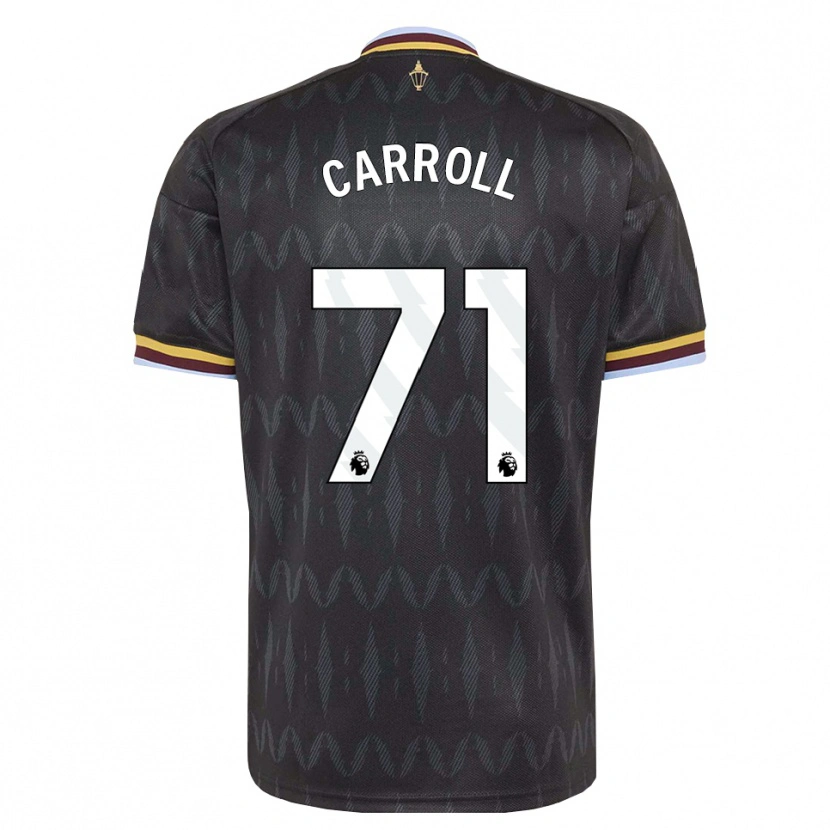 Danxen Uomo Maglia Tj Carroll #71 Blu Fiordaliso Nero Giallo Kit Gara Away 2026/27 Maglietta