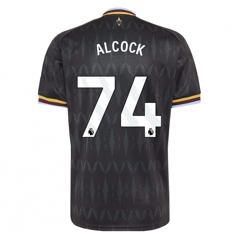 Danxen Uomo Maglia Todd Alcock #74 Blu Fiordaliso Nero Giallo Kit Gara Away 2026/27 Maglietta