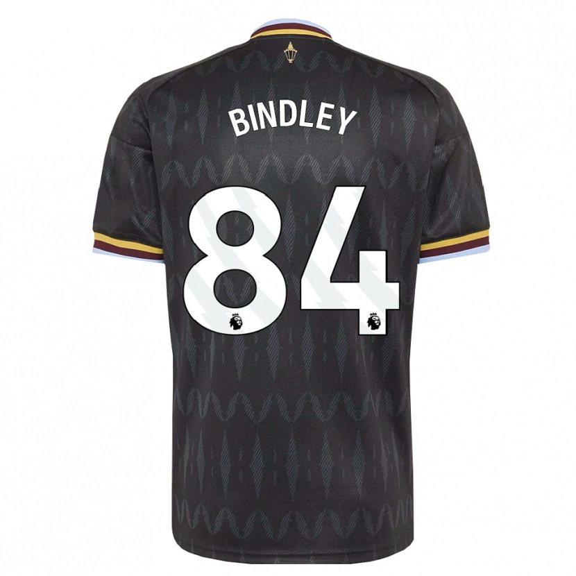 Danxen Uomo Maglia Oliver Bindley #84 Blu Fiordaliso Nero Giallo Kit Gara Away 2026/27 Maglietta