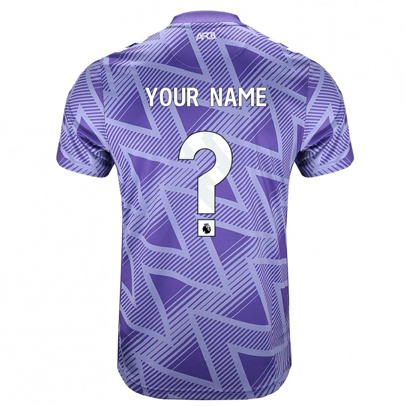 Danxen Uomo Maglia Il Tuo Nome #0 Rossa Velo Pallido Bianco Kit Gara Away 2026/27 Maglietta