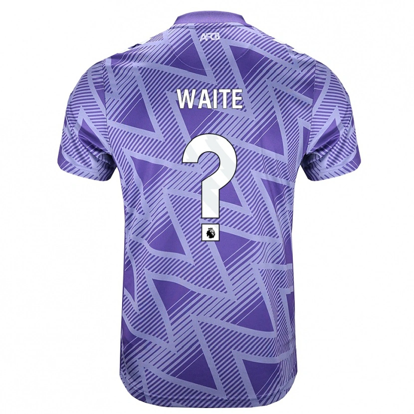 Danxen Uomo Maglia Leyland Waite #0 Rossa Velo Pallido Bianco Kit Gara Away 2026/27 Maglietta